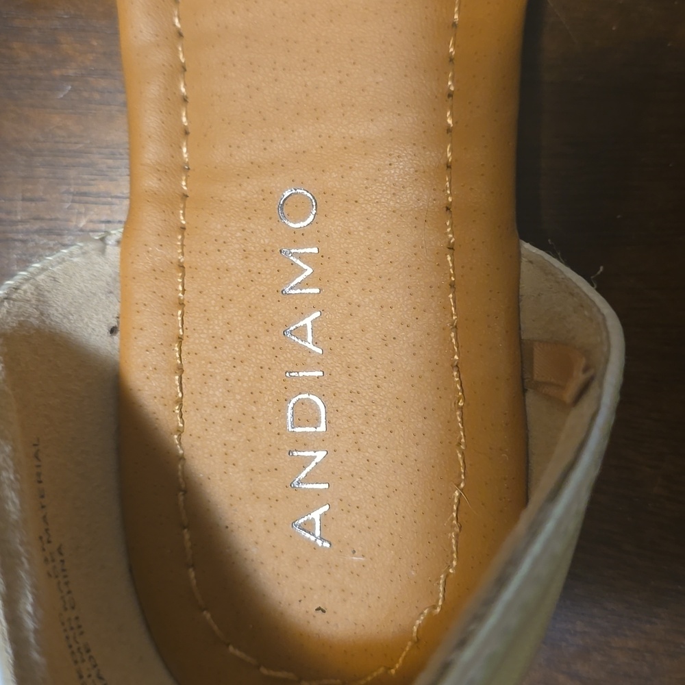 ANDIAMO SANDALS‎ SIZE 7.5 - Picture 7 of 8
